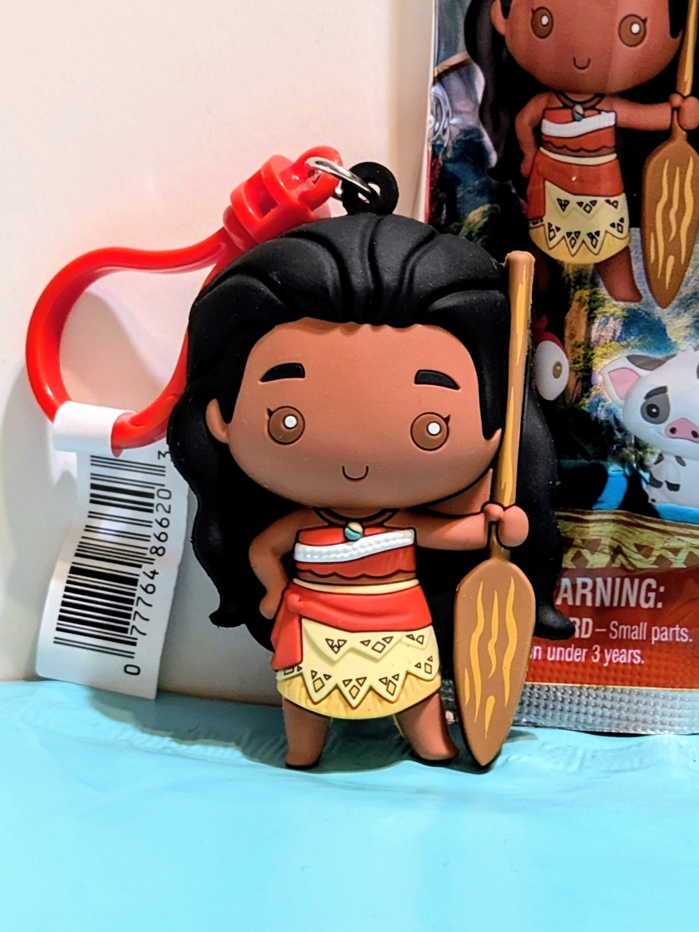 Disney Moana with Oar Bag Clip Keychain (Series 2 blind bag)